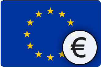 currency flag select EUR